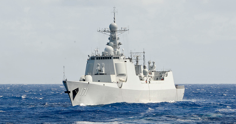 Illustration for article titled China Sends Message By Having Destroyers Shadow U.S. Ship Past Islands